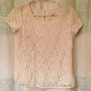 GAP lace blouse_excellent condition